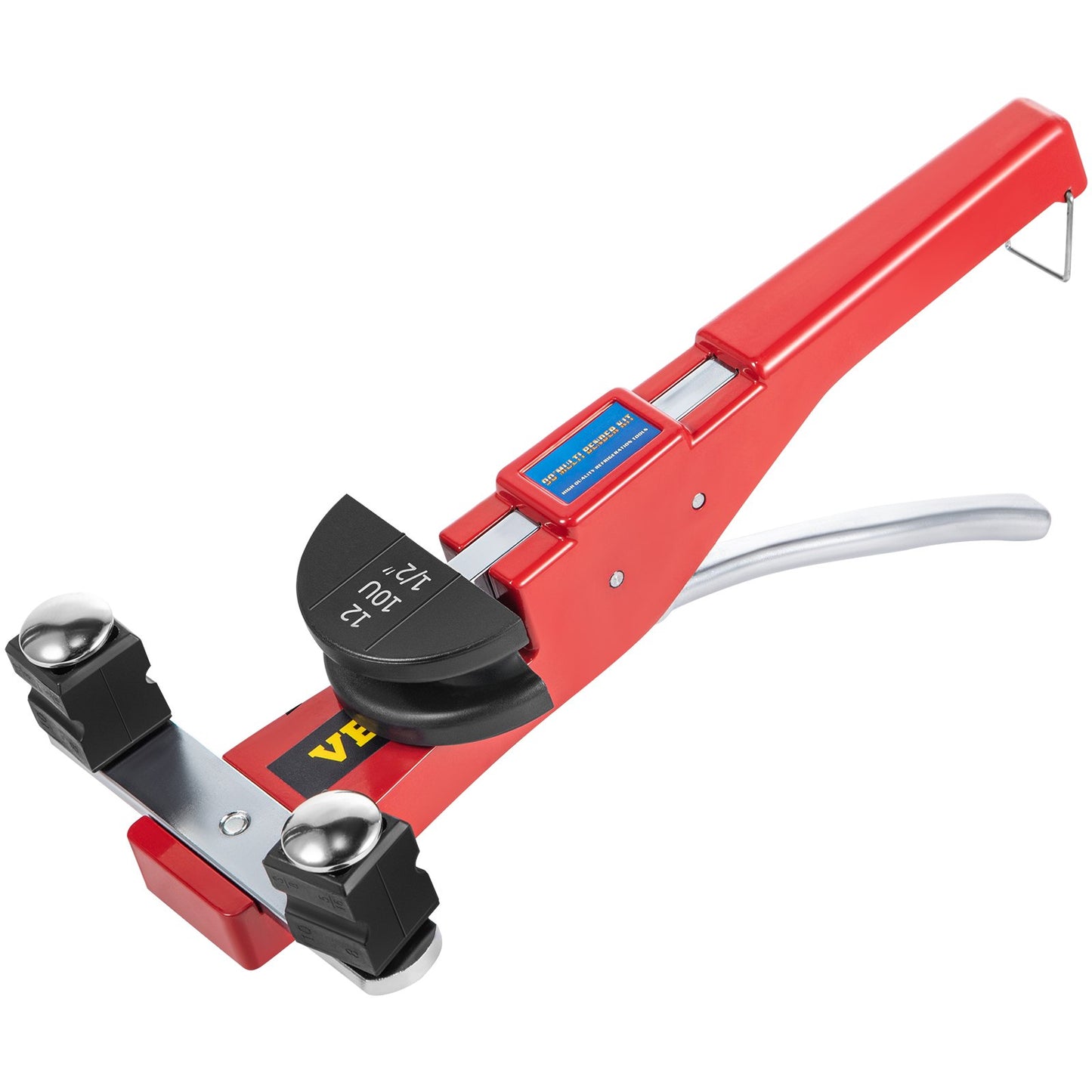 Manuelles Rohrbiegeset mit 7 Köpfen (1/4" bis 7/8") und Multifunktions-Ratschen-Rohrbieger