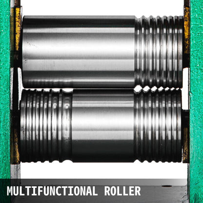 Kombinationswalzwerksmaschine, Walzwerk für Schmuck, 85 mm Walzenbreite, Flachwalzwerk, manuelle Schmuckpresse, Tablettierwerkzeug, Schmuck-DIY-Werkzeuge (120 x 55 mm)