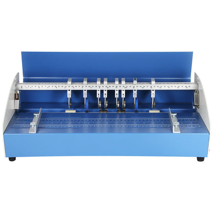20.5" 520mm Electric Creasing Machine 3 in 1 Paper Creaser Perforating Scoring Hevay Duty Metal Electric Creaser for Paper Card Book Scoring