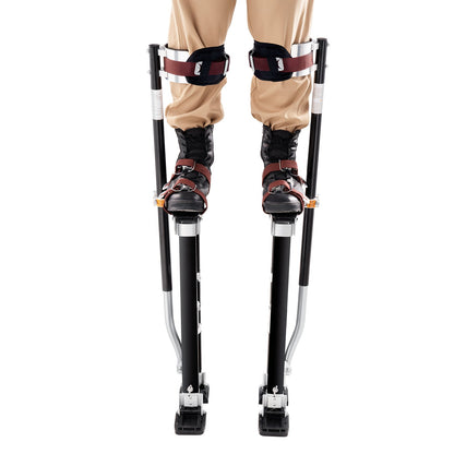 Drywall Stilts Aluminum Tool Stilts 61 cm-102 cm Adjustable Painting Black