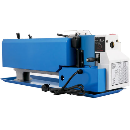Mini Metal Lathe, 17.8 cm x 35.6 cm Benchtop Metal Lathe, 550W Variable Speed 2250RPM Metal Lathe, with 3-jaw Chuck CNC Mini Lathe Machine, Precision Mini Lathe w/Tool Box Digital Display for Metal Turning
