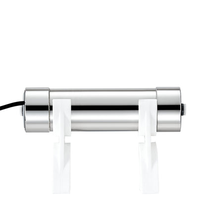 UV Water Purifier, 8W 1GPM, 220V Versatile Ultraviolet Water Purifier Filter with Stainless Steel Housing, Whole House UV Water Filter with Quartz Sleeve Fit for Shower/Drinking/Cleaning