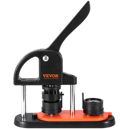 Buttonmaschine, 32-mm-Pin-Maschine, Installationsfreies Stanzpressen-Set für Anstecknadeln, Bastelset für Kinder zum Basteln von Buttons mit 500 Buttonteilen, Kreisschneider, Zauberbuch