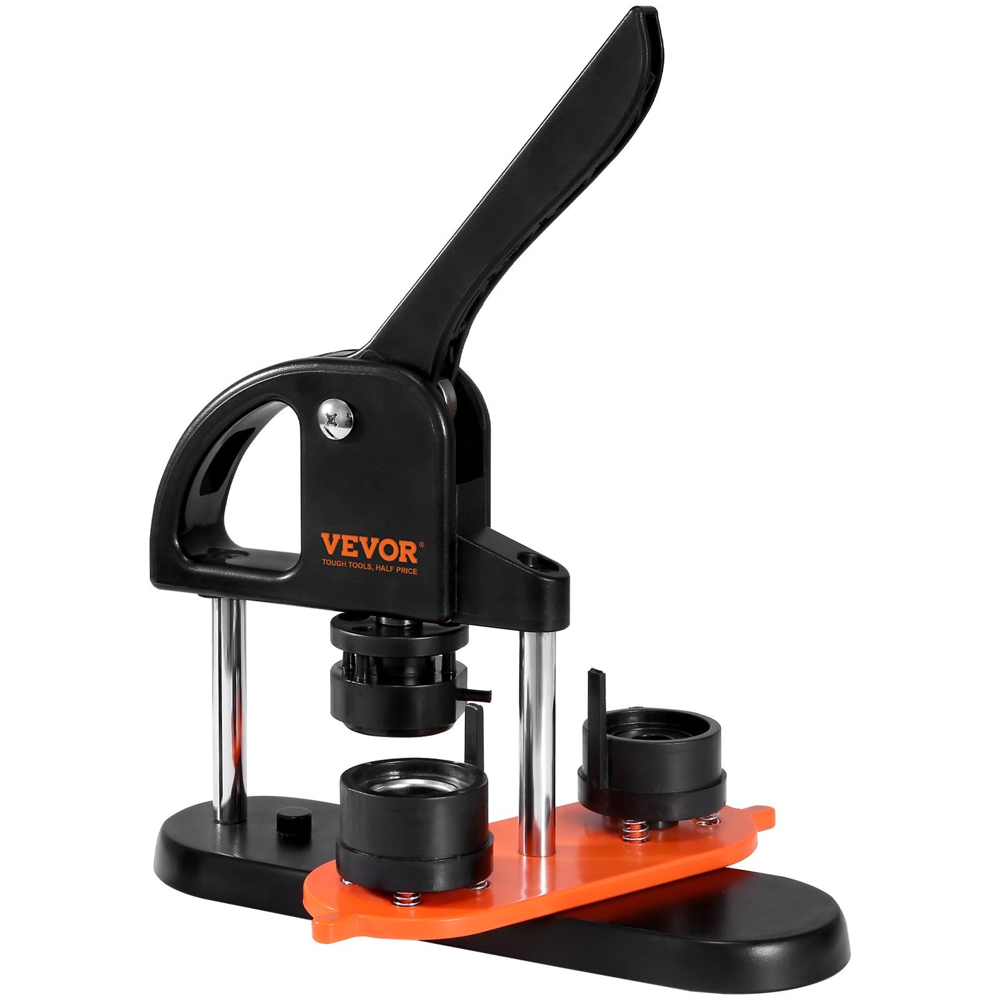 Buttonmaschine, 32-mm-Pin-Maschine, Installationsfreies Stanzpressen-Set für Anstecknadeln, Bastelset für Kinder zum Basteln von Buttons mit 500 Buttonteilen, Kreisschneider, Zauberbuch