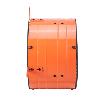 Giebelmontierter Dachbodenventilator, 40 cm (16 Zoll) mit einstellbarem Thermostat und Außengitter, 2940 CFM (ca. 89 m³/h) Luftleistung, kühlt Räume bis zu 390 m² (4200 Quadratfuß), leise Belüftung für Dach, Garage und Werkstatt, leuchtendes Orange