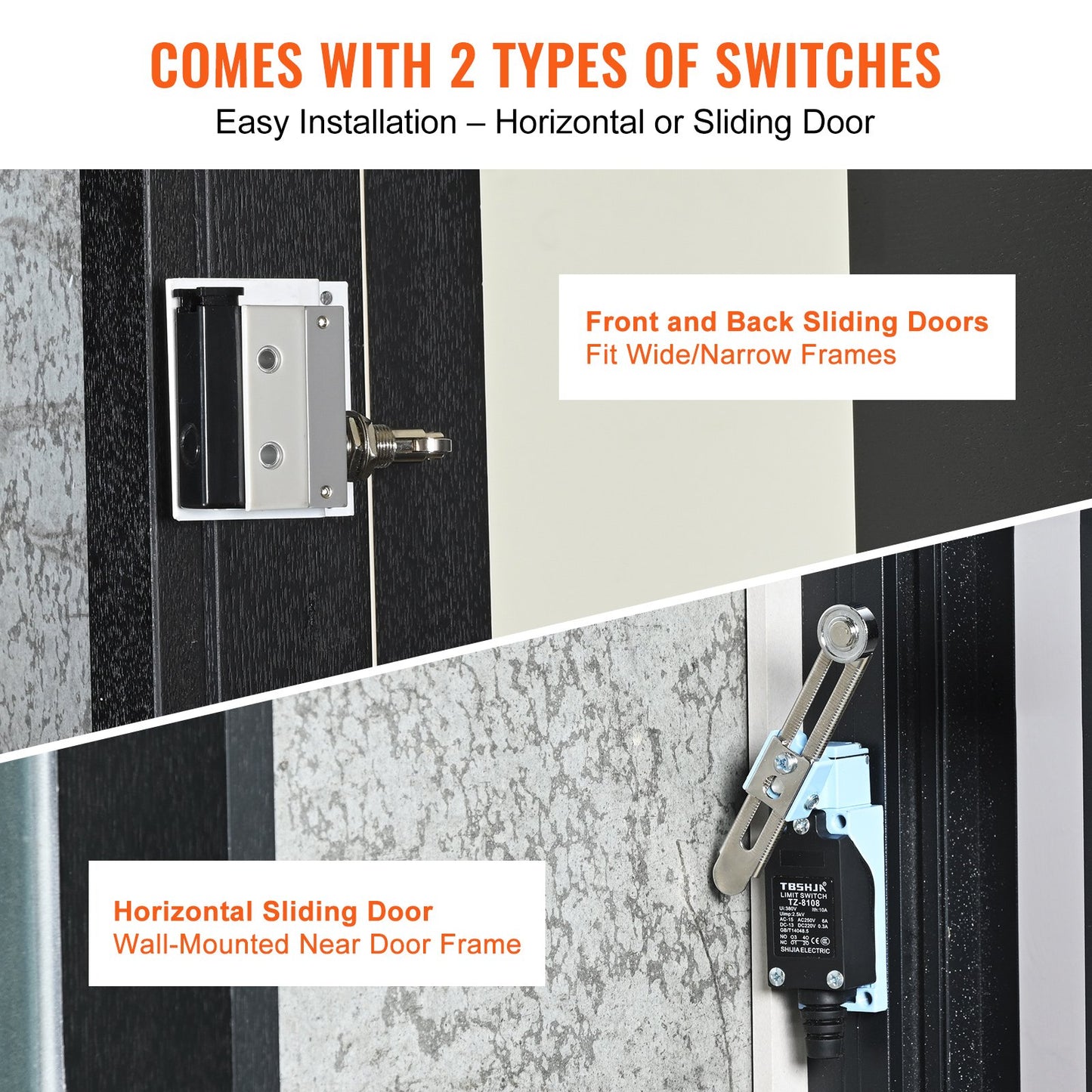 1,5 m großer, leistungsstarker Luftschleier für den gewerblichen Innenbereich mit 2 Geschwindigkeiten und 3566 m³/h Luftdurchsatz, UL-zertifiziert, zur Wandmontage für Türen, Türventilator mit robustem Endschalter, einfach zu installieren, unbeheizt