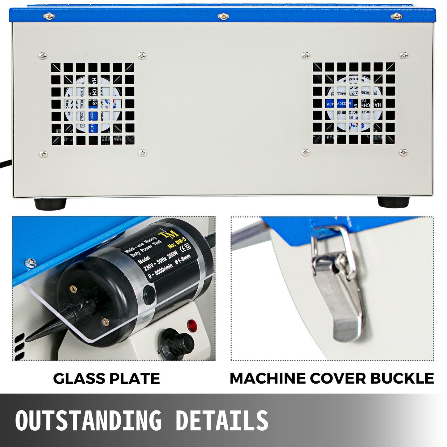 Schmuckpoliermaschine, Tischpoliermaschine, Staubabsaugung, Poliertisch, Poliermaschine mit Licht