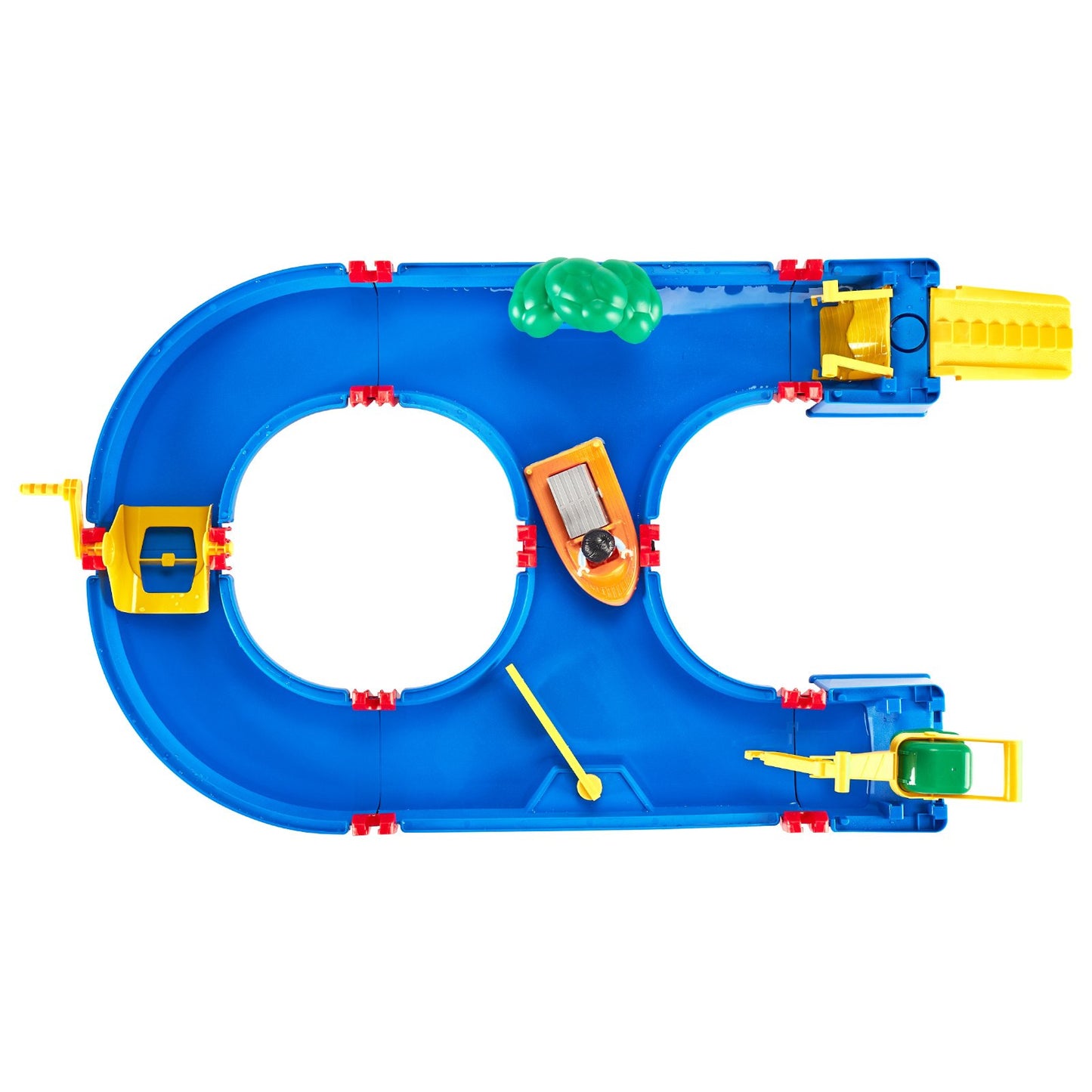 Wassertisch für Kleinkinder, Spielset mit Wasserlauf für Kinder, Sommer-Wasserpark-Spielset für Garten, Rasen und Strand mit 39 Zubehörteilen, sensorischer Spieltisch für Jungen und Mädchen ab 3 Jahren