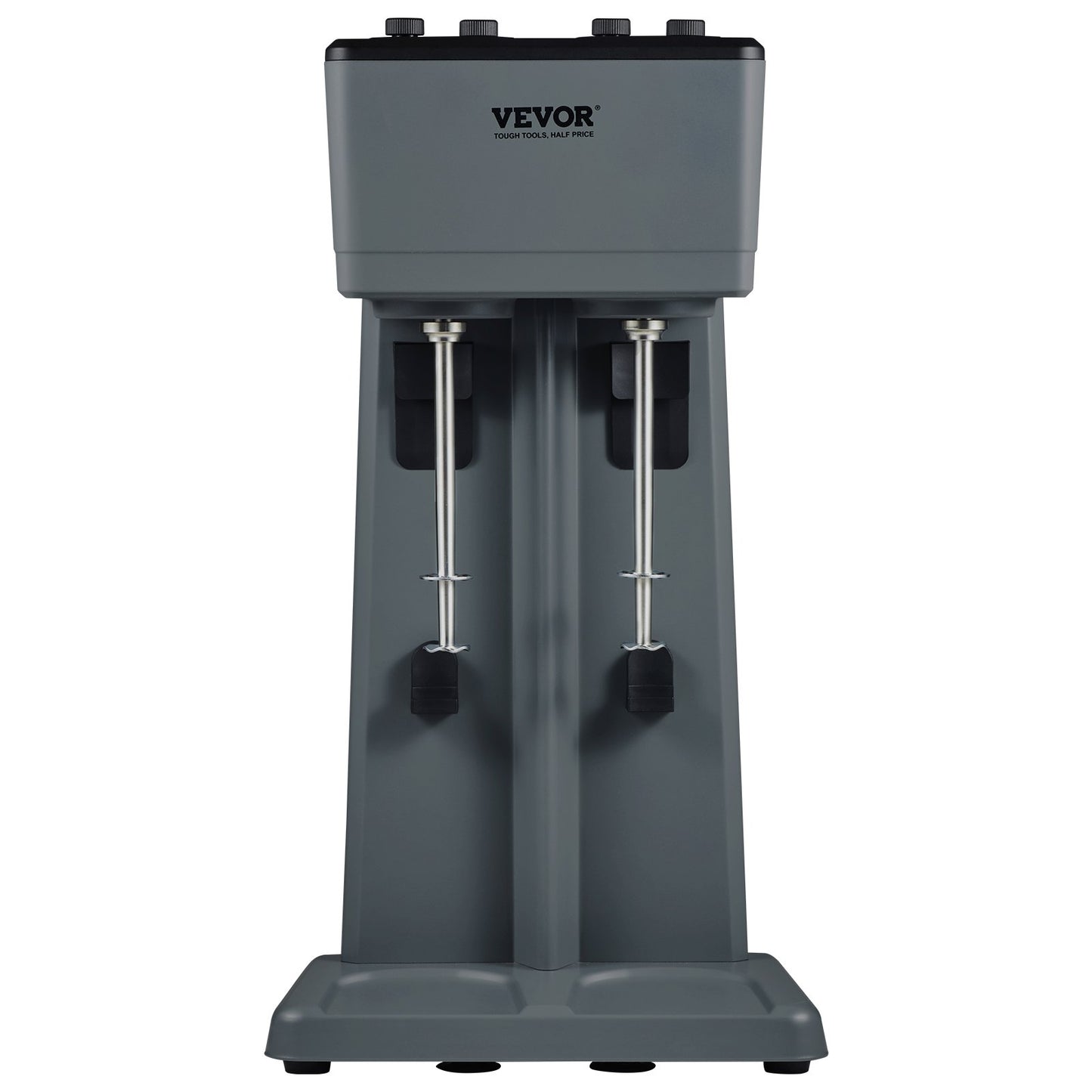 Milchshake-Maschine, Mixer, Doppelkopf-Getränkemixer aus Edelstahl