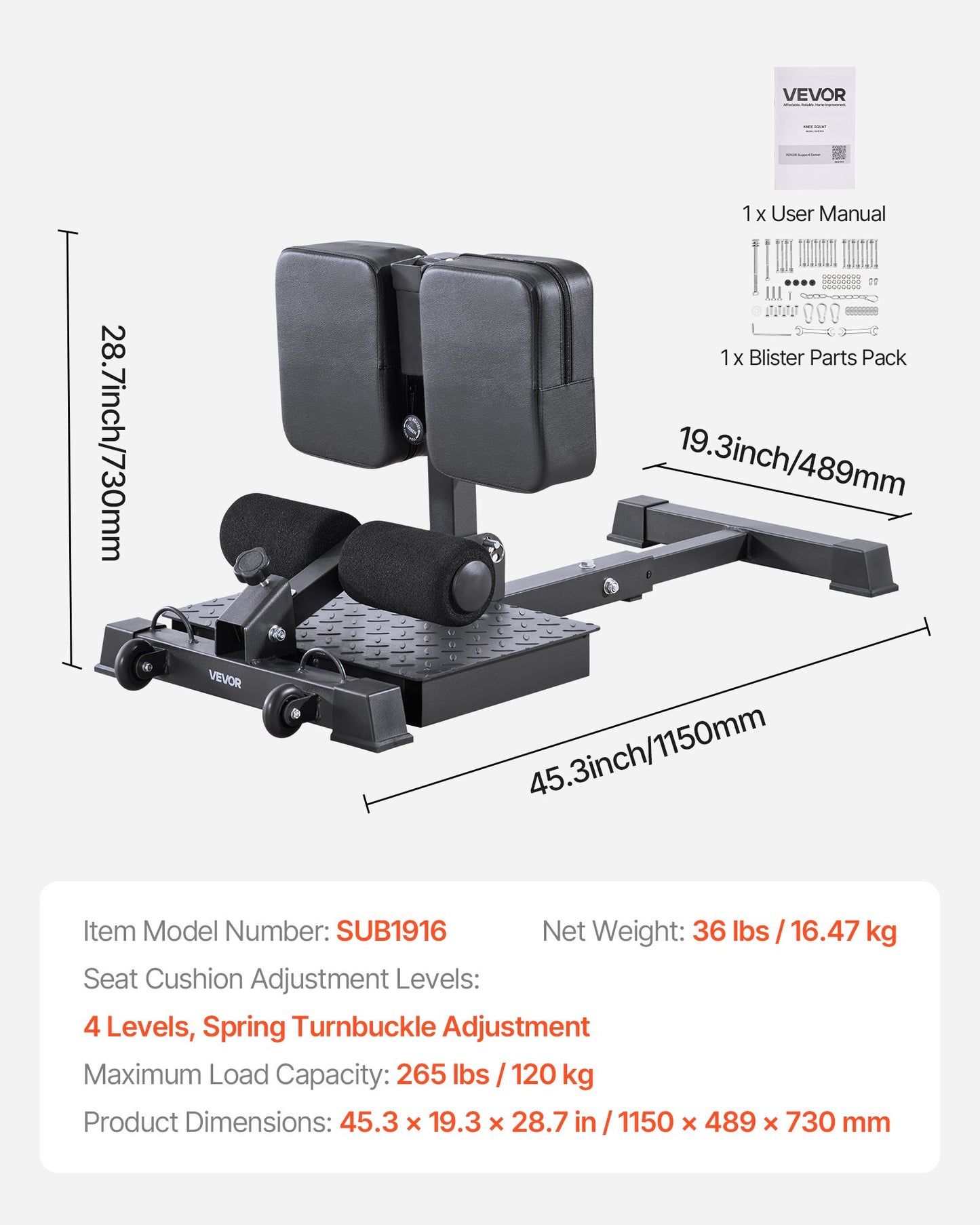 Sissy-Squat-Maschine, multifunktionale Sissy-Squat-Bank für tiefes Beinmuskeltraining, einfach aufzubauen und zusammenklappbar, Trainingsgerät für Rumpf, Taille und Gesäß, Beintrainingsgerät für das Heim-Fitnessstudio, Schwarz