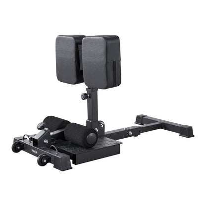 Sissy-Squat-Maschine, multifunktionale Sissy-Squat-Bank für tiefes Beinmuskeltraining, einfach aufzubauen und zusammenklappbar, Trainingsgerät für Rumpf, Taille und Gesäß, Beintrainingsgerät für das Heim-Fitnessstudio, Schwarz