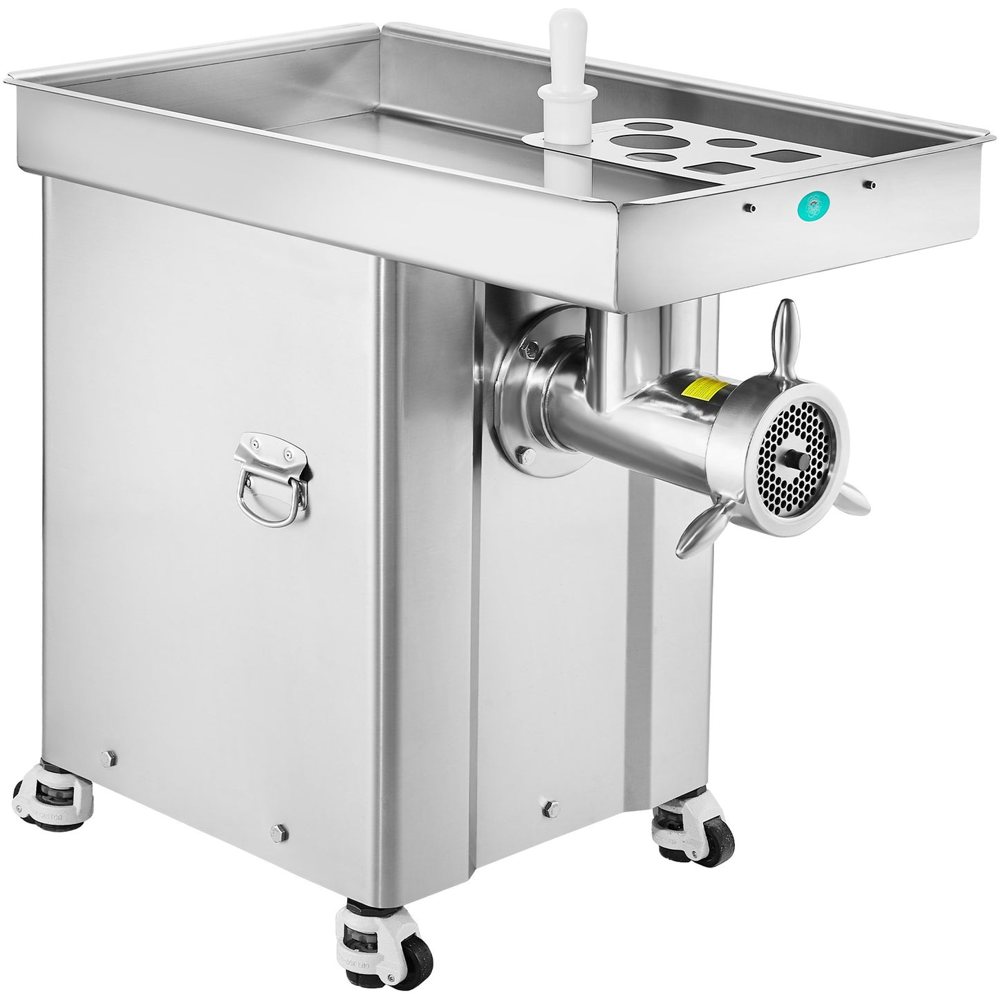 Meat Grinder, 36.7 Lbs/Min Capacity Electric Meat Grinders w/ Blade, Grinding Plate, Sausage Maker, Stainless Steel Commercial Meat Mincer for Kitchen Restaurant Butcher Store