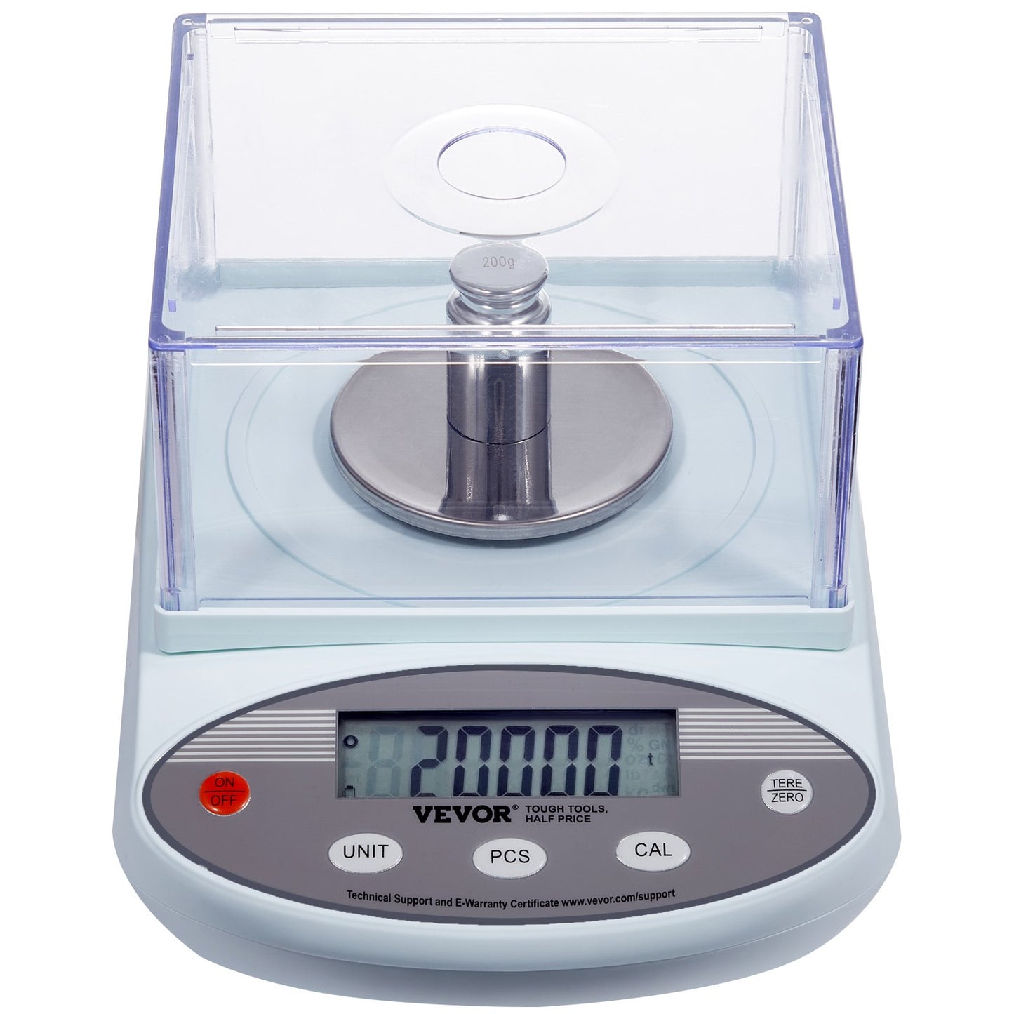 Analytical Balance, 500 gram x 0.001g Accuracy High Precision Lab Scale, 13 Units Conversion Electronic Scientific Laboratory Scale with Windshield, LCD Display Digital Jewelry Weighing Scale