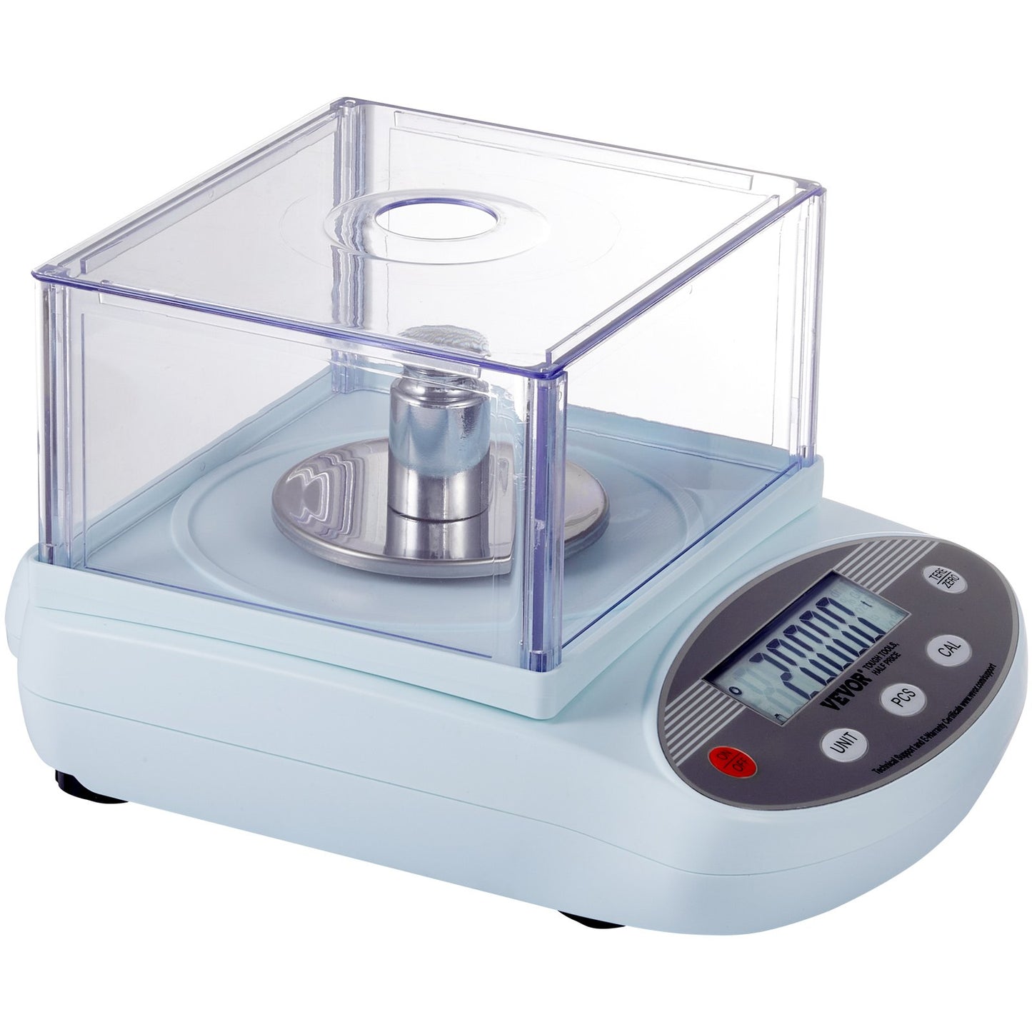 Analytical Balance, 500 gram x 0.001g Accuracy High Precision Lab Scale, 13 Units Conversion Electronic Scientific Laboratory Scale with Windshield, LCD Display Digital Jewelry Weighing Scale