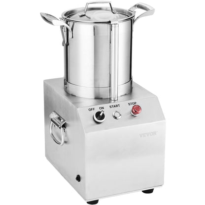 Food Processor & Vegetable Chopper, 4L Food-Grade Stainless Steel Food Processor Chopper with 2 Extra S-Curve Blades, Ideal for Chopping Vegetables, Fruit, Grains, Nuts