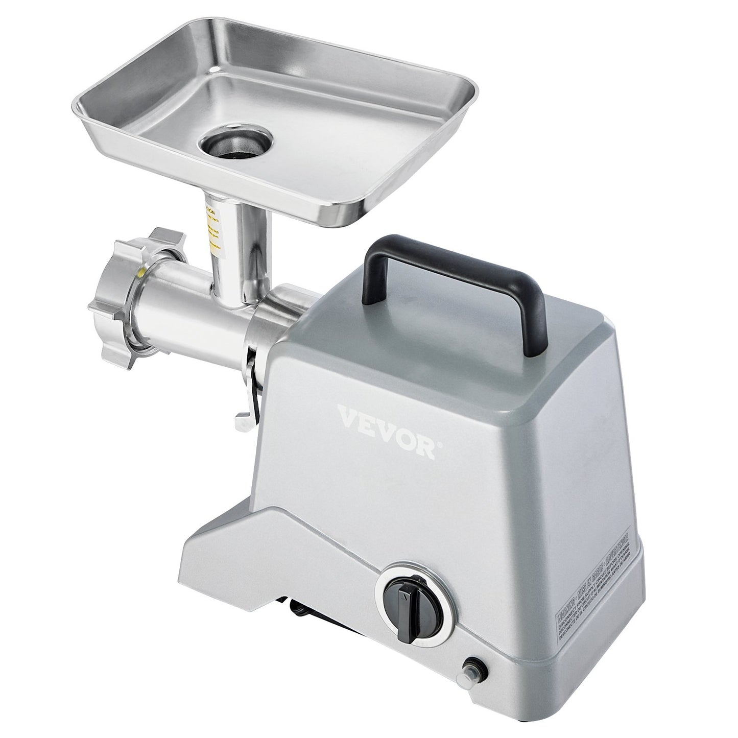 Electric Meat Grinder, 5 Lb/Min Capacity, 575W（800W MAX) Industrial Meat Mincer with Blade, Grinding Plate, Sausage Stuffing Blade and 3 Tubes, Aluminum Commercial Meat Grinder