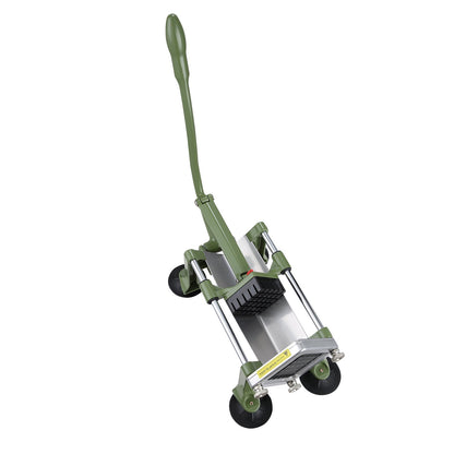 Kartoffelschneider mit 1/2-Zoll-Edelstahlklinge, manueller Kartoffelschneider mit Saugnäpfen, ideal für Kartoffeln, Pommes frites, Gurken, Gemüse und Karotten.