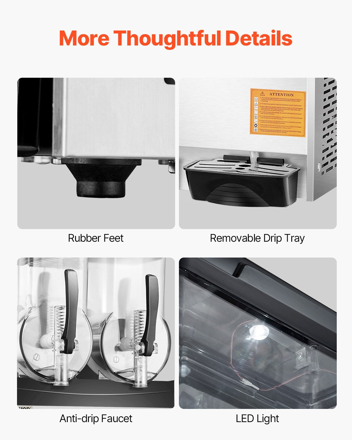 Commercial Slushy Machine, 12Lx2 Double Tank Frozen Drink Machine, 96 Cups Stainless Steel Margarita Smoothie Frozen Drink Maker, Slushie Maker for Home Party Restaurants Cafe Bars