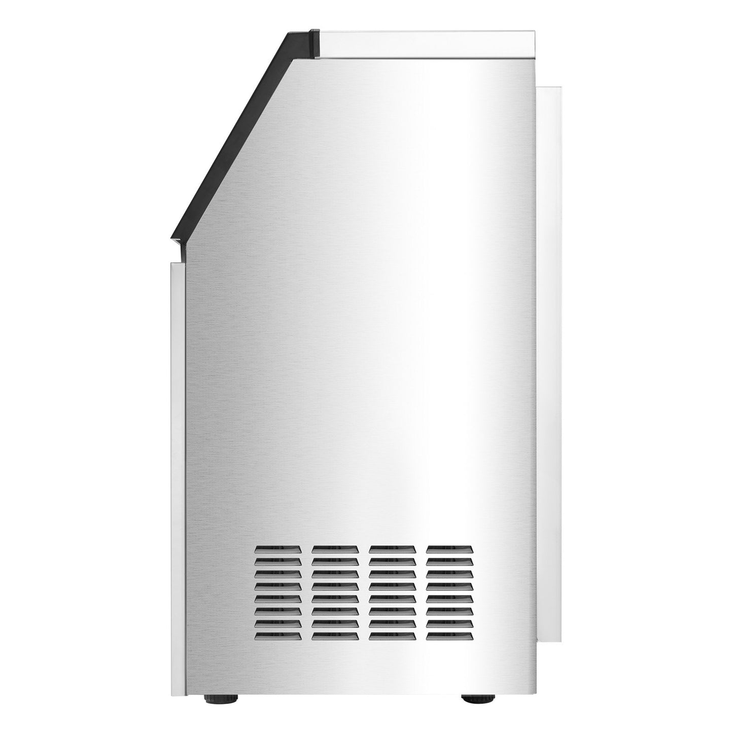 110lbs/24H Commercial Ice Maker, 36 Ice Cubes in 15 Minutes, Freestanding Ice Maker Machine with 28lbs Large Storage Capacity for Bar Office Restaurant, with LED Digital Display & Self-Cleaning