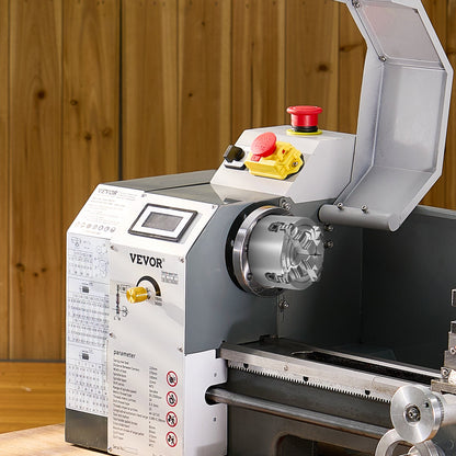 4-Backen-Drehbankfutter, 80 mm (3 Zoll), 4-Backen-Futter, Spannbereich 5–80 mm (0,1–3,15 Zoll) mit T-Keil-Befestigungsschrauben, wendbare Backen, Werkstoff HT300, Innen- und Außenaufnahme für Holz- und Metalldrehmaschinen