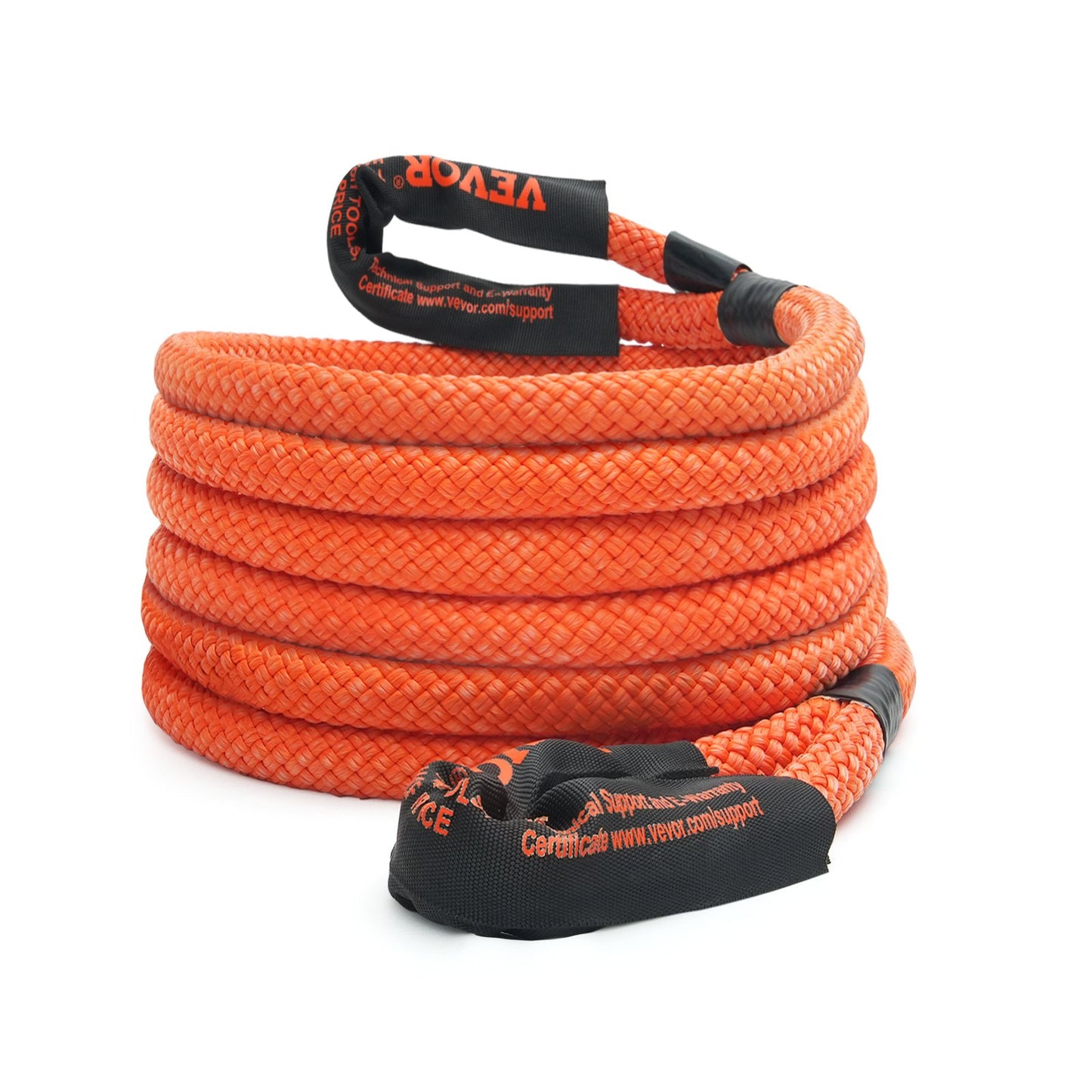 1" (2.54 cm) x 20'/6.1 m Kinetic Recovery Tow Rope 38,000 lbs/17,237.5 kg, Heavy-Duty Off Road Snatch Strap, Extreme Duty 30% Elasticity Energy Snatch Strap for Jeep Car Truck ATV UTV SUV Tractor