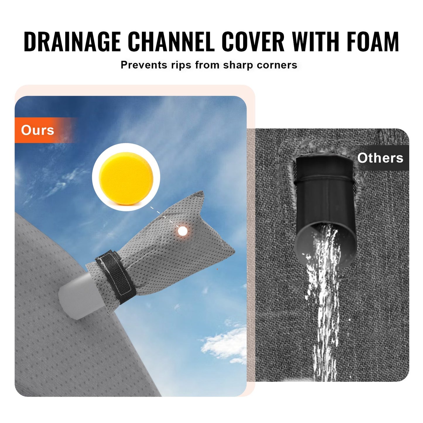 Trailer Travel RV Cover 671.6-731.5 cm Class A Camper Cover Non-Woven Fabric