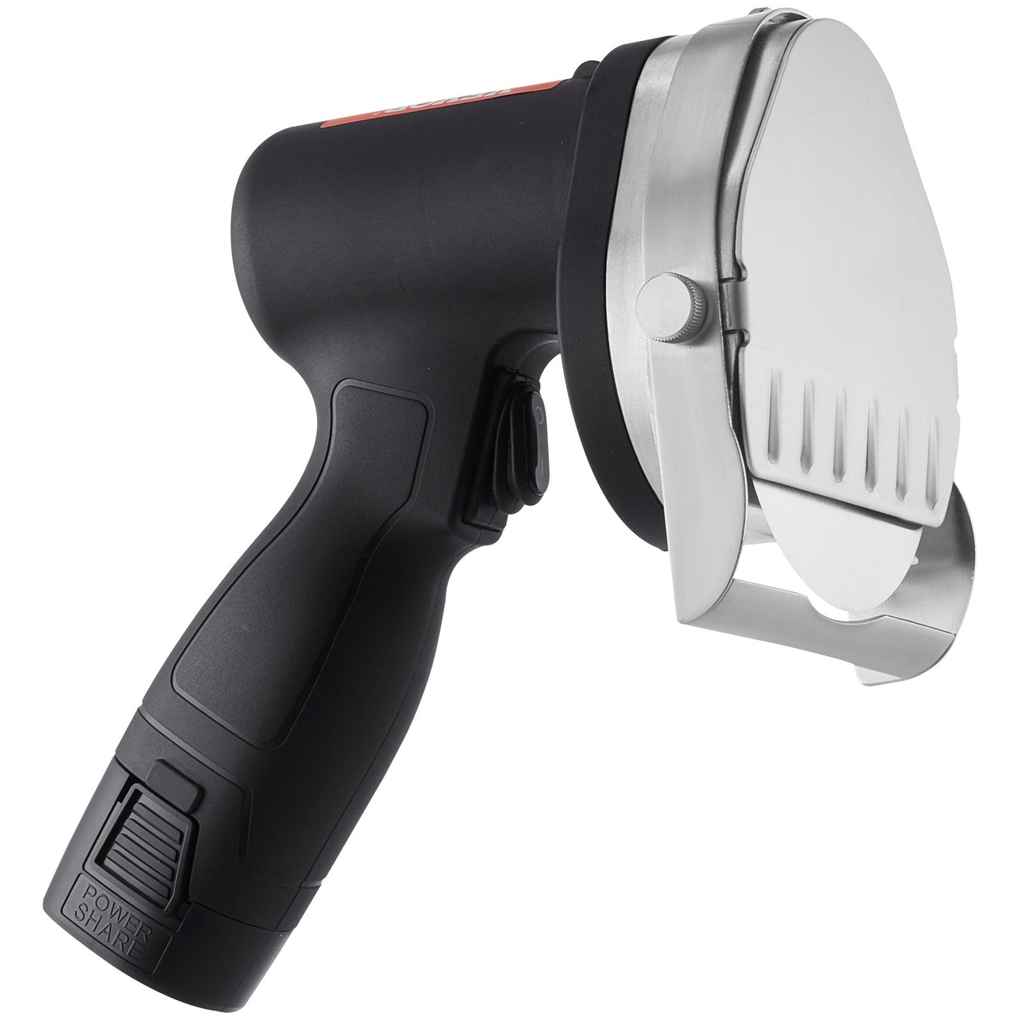 Elektrisches Shawarma-Messer, 80-W-Akku-Profi-Messer für türkische Küche, Gyros-Schneider aus Edelstahl für den gewerblichen Einsatz, Döner-Kebab-Fleischschneider mit 2 Klingen, Ø 100 mm, Schnittstärke 0–8 mm einstellbar