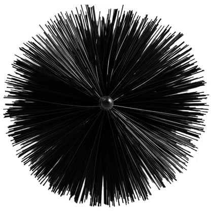 Gutter Guard Brush With 120 FT Length Bristle, 4.33\" Dia. Gutter Brush Leaf Guard Fit for 5 Inches Gutter, Galvanized Steel Wire Gutter Brush, No Tools, DIY Gutter Leaf Guard for Keep out Debri