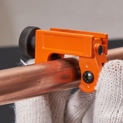 3PCS Tubing Cutter Set - Heavy Duty Pipe Cutter 3/16"-2"OD, Mini Tube Cutter 1/8"-7/8" & Deburring Tool, Professional Ultimate Pipe Cutter Set for Stainless Steel, Copper, Aluminum, Plastic Pipe