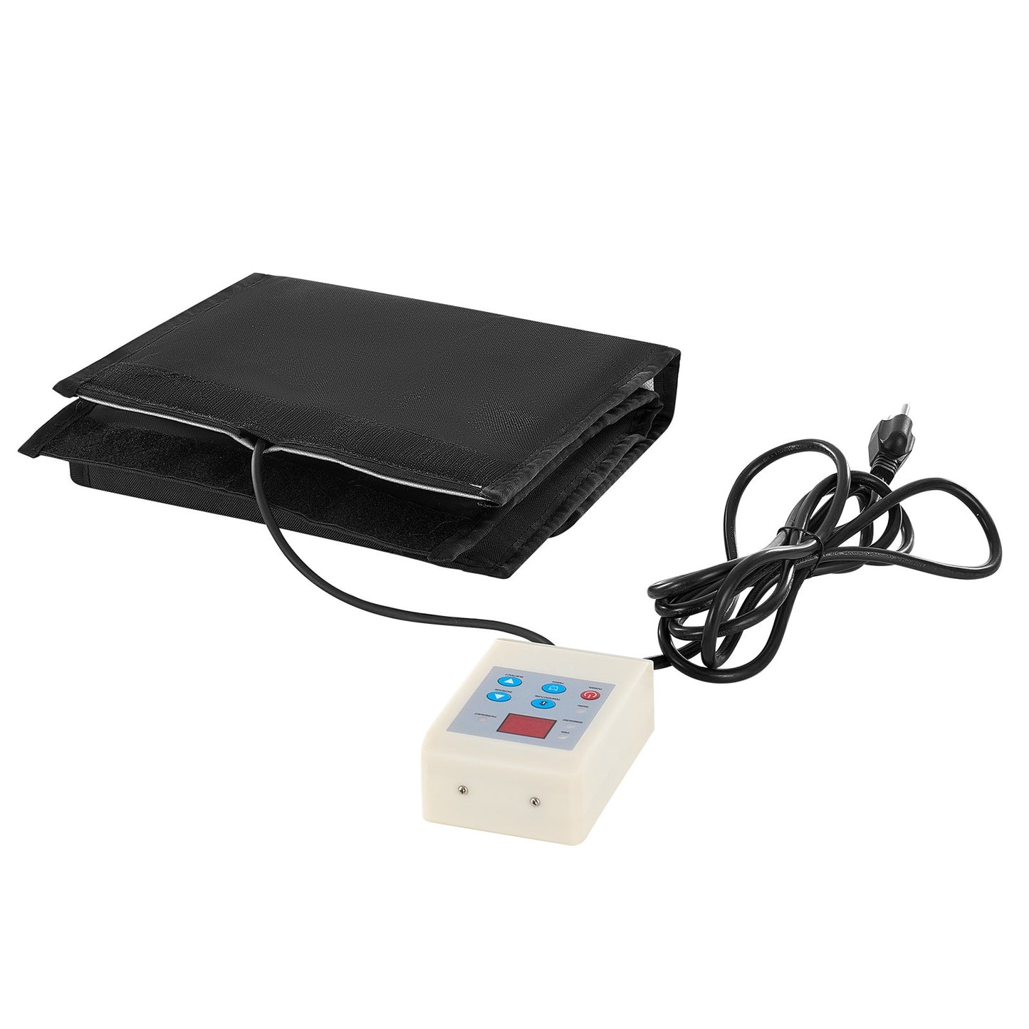 18,93-Liter-Metallfassheizung, 250 W, 0–63 °C einstellbar, mit separatem Thermostat