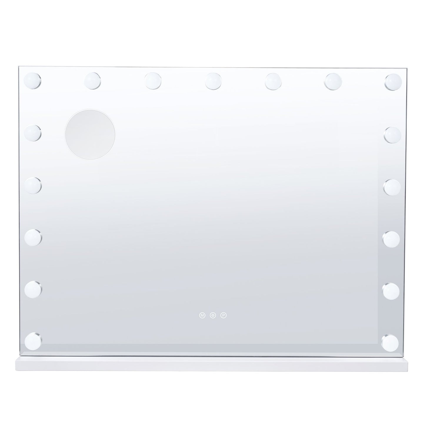 Hollywood Vanity Mirror With Lights w/ USB Type C Desktop Wallmount 59.9 cm