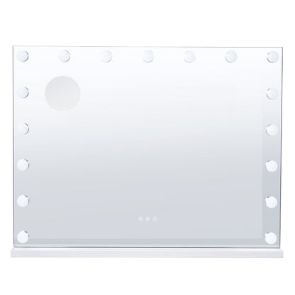 Hollywood Vanity Mirror With Lights w/ USB Type C Desktop Wallmount 59.9 cm