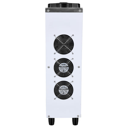 Gewerbliche Eismaschine, 10 l/h Leistung, 900 W, Tischgerät für Softeis, 4-l-Behälter, 1,6-l-Eiszylinder, LCD-Bedienfeld, Selbstreinigungsfunktion, Vorkühlung, für Restaurants und Imbissbuden