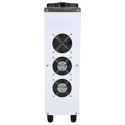 Gewerbliche Eismaschine, 10 l/h Leistung, 900 W, Tischgerät für Softeis, 4-l-Behälter, 1,6-l-Eiszylinder, Touchscreen mit automatischer Reinigung und Vorkühlung, für Restaurants und Imbissbuden