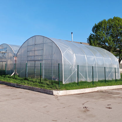 Greenhouse Plastic Sheeting 25 x 25 ft, 6 Mil Thickness Clear Greenhouse Film, Polyethylene Film 4 Year UV Resistant, for Gardening, Farming, Agriculture, Garden