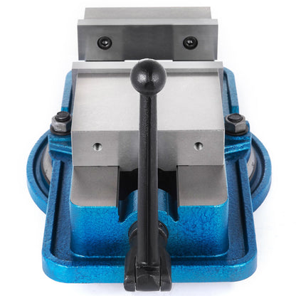 80-mm-Hochleistungs-Frässchraubstock, Tischklemmschraubstock, hochpräziser Spannschraubstock, 3 Zoll Backenbreite mit 360 Grad schwenkbarem Fuß, CNC-Schraubstock