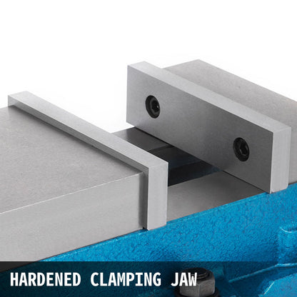 Präzisions-Fräsmaschinen-Schraubstock 4 Zoll Accu Lock Schwenkfuß-Spannzange 360 ​​Grad Skala Tischschraubstockklemme 100 mm Breite für Fräs- und Bohrmaschinen Präzisionsteilebearbeitung