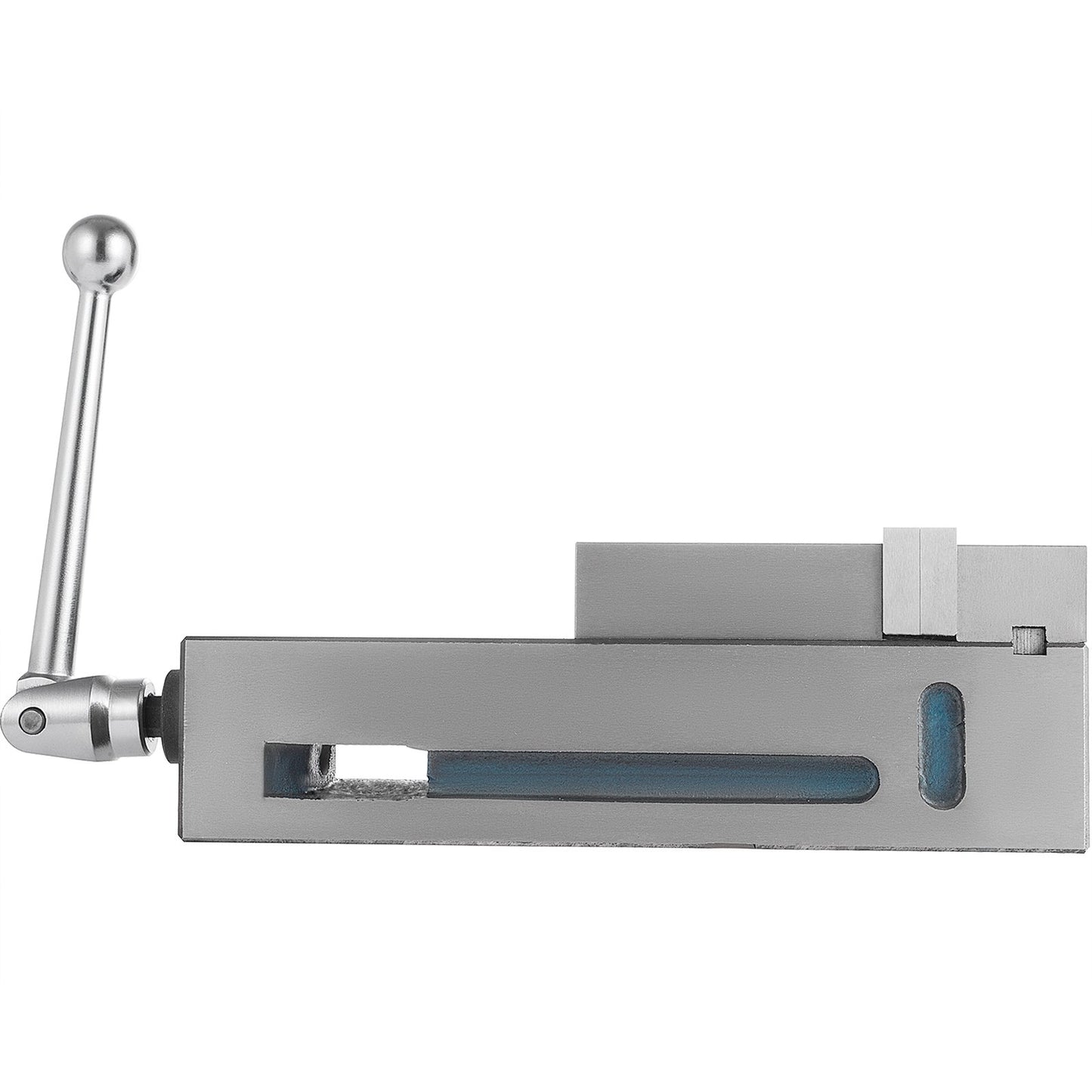 Tischklemmschraubstock, Hochpräzisions-Spannschraubstock, 4 Zoll Backenbreite, CNC-Schraubstock mit fester Backe