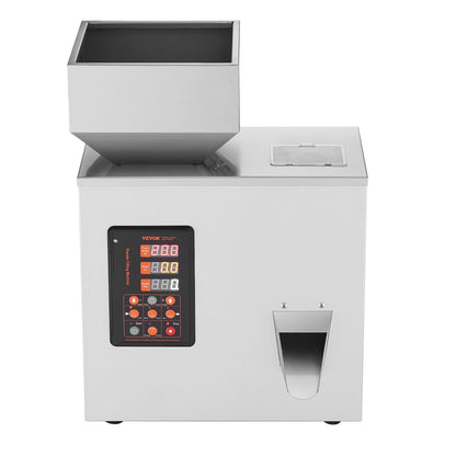 Pulverabfüllmaschine, 0,002–0,44 lbs/1–200 g, automatische intelligente Partikelwiege- und Abfüllmaschine, Flaschen- und Beutelabfüller, Partikelspender für Tee, Samen, Getreide, Mehl, Bohnen und Glitzer