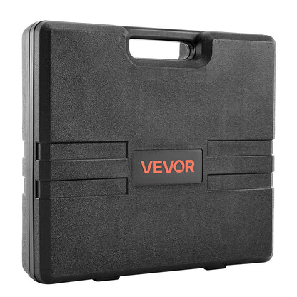 Steckschlüsselsatz, 149-teilig, 9,5, 6,4 und 12,7 mm Antriebs-Steckschlüssel und Ratschen, SAE und metrisch, tief und flach, Mechaniker-Werkzeugset mit Bits, Zubehör, Aufbewahrungskoffer, CR-V-Legierungsstahl, für Reparaturen