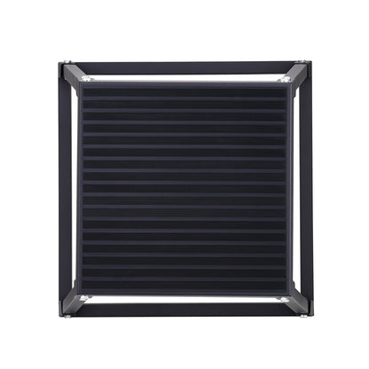 Plyo-Sprungbox, 30 cm Plyo-Box, Plyo-Plattform aus Stahl und Sprungbox für Agilitätstraining, rutschfeste Fitness-Step-Up-Box für Heimtraining, Konditionstraining, Schwarz