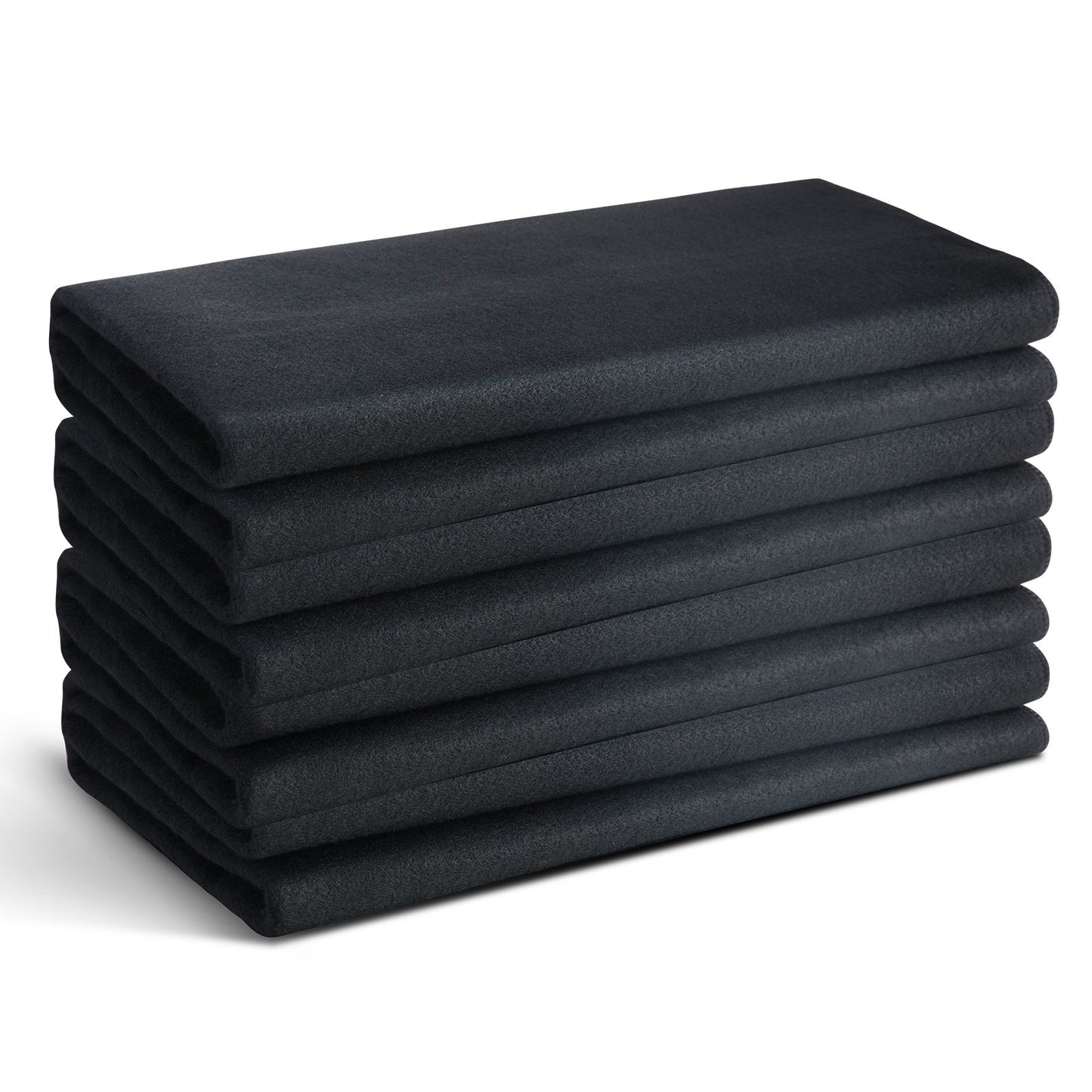 Carbon Felt Welding Blanket 4 Pack, 950 x 910 mm Flame Retardant Welding Blanket, Up To 982℃ Heat Resistant Blanket Set, Cuttable Carbon Fiber Fire Retardant Insulation Welding Mat Pad