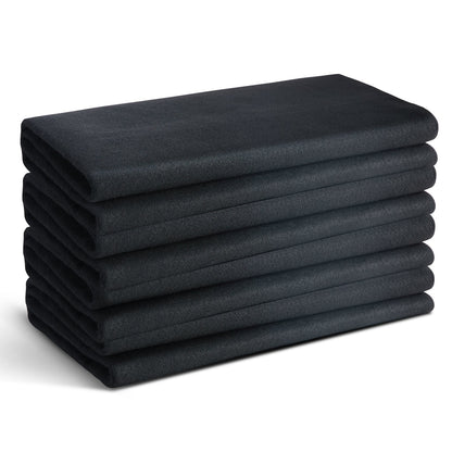 Carbon Felt Welding Blanket 4 Pack, 950 x 910 mm Flame Retardant Welding Blanket, Up To 982℃ Heat Resistant Blanket Set, Cuttable Carbon Fiber Fire Retardant Insulation Welding Mat Pad