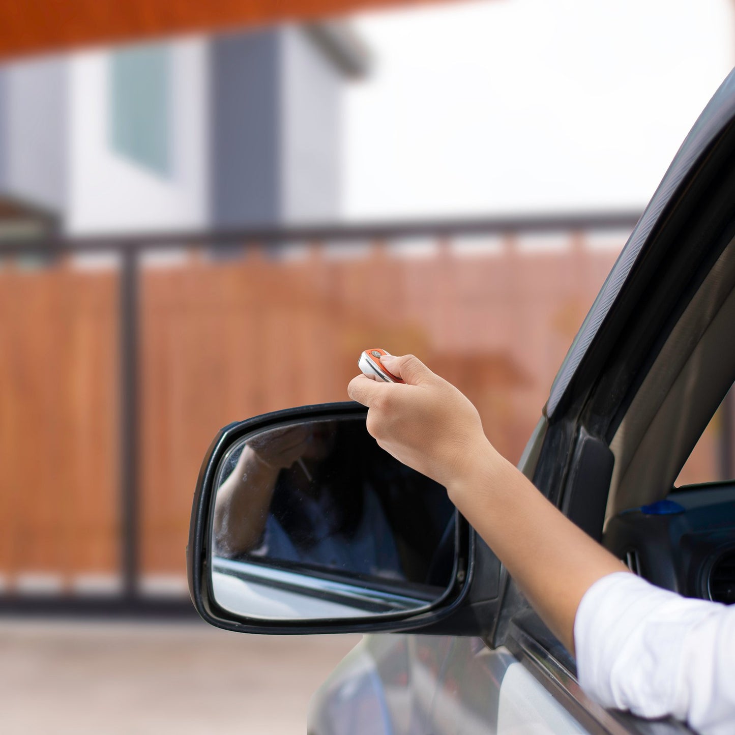 Fernbedienung für Schiebetoröffner, 40 Meter Reichweite, 4-Tasten-Fernbedienung für automatische Toröffner, Fernbedienungen für Garagentoröffner, Multi-Code-Sicherheitsset für elektrische Rolltorschließer, Smart-Key-System