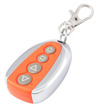 Fernbedienung für Schiebetoröffner, 40 Meter Reichweite, 4-Tasten-Fernbedienung für automatische Toröffner, Fernbedienungen für Garagentoröffner, Multi-Code-Sicherheitsset für elektrische Rolltorschließer, Smart-Key-System