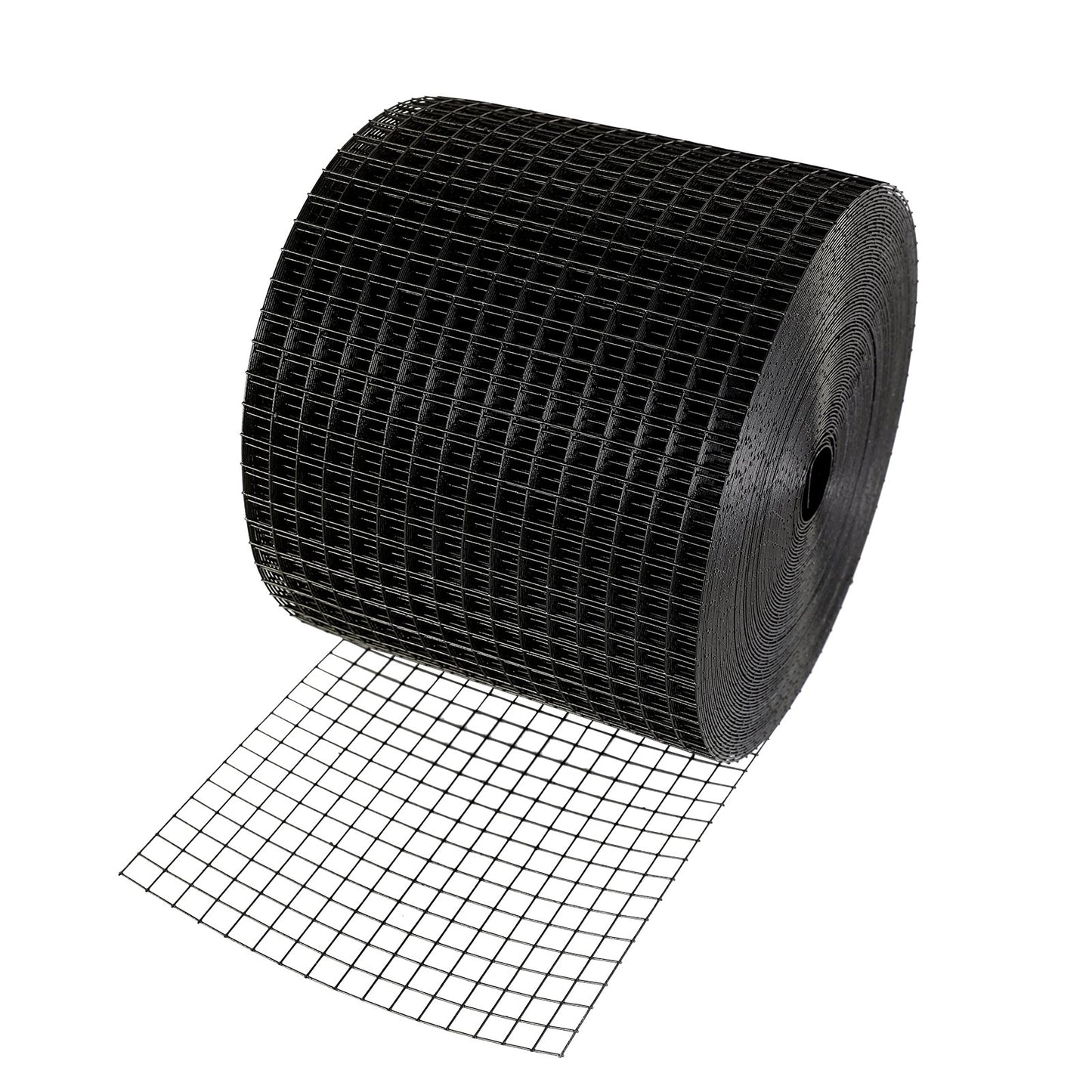 15 x 3048 cm Solar Panel Bird Guard, Critter Guard Roll Kit with 100pcs Aluminum Alloy Fasteners, Solar Panel Guard with Rust-proof PVC Coating, 12.7 mm Wire Roll Mesh