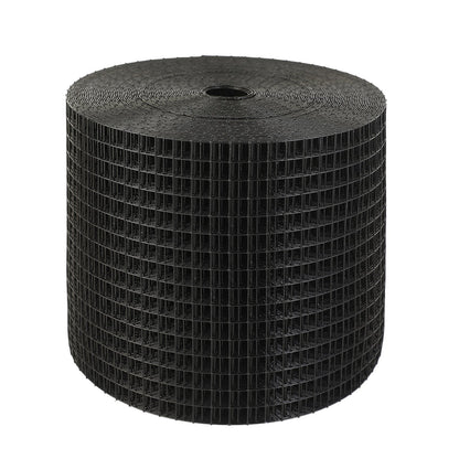 15.24 x 3048 cm Solar Panel Bird Guard, Critter Guard Roll Kit with 60pcs Aluminum Alloy Fasteners, Solar Panel Guard with Rust-proof PVC Coating, 12.7 mm Wire Roll Mesh