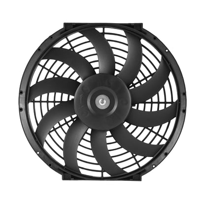 Gable Mount Fan, 12 Inch Solar Power Attic Exhaust Fan with Adjustable Thermostat & Outer Mesh, 1300 CFM House Ventilator Cools Up to 1850 Sq.Ft, Quiet Ventilation for Roof, Garage, Shop, Black