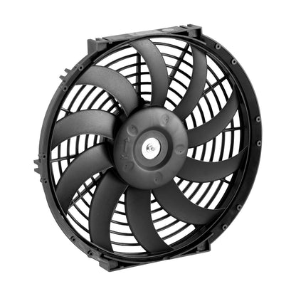 Gable Mount Fan, 12 Inch Solar Power Attic Exhaust Fan with Adjustable Thermostat & Outer Mesh, 1300 CFM House Ventilator Cools Up to 1850 Sq.Ft, Quiet Ventilation for Roof, Garage, Shop, Black