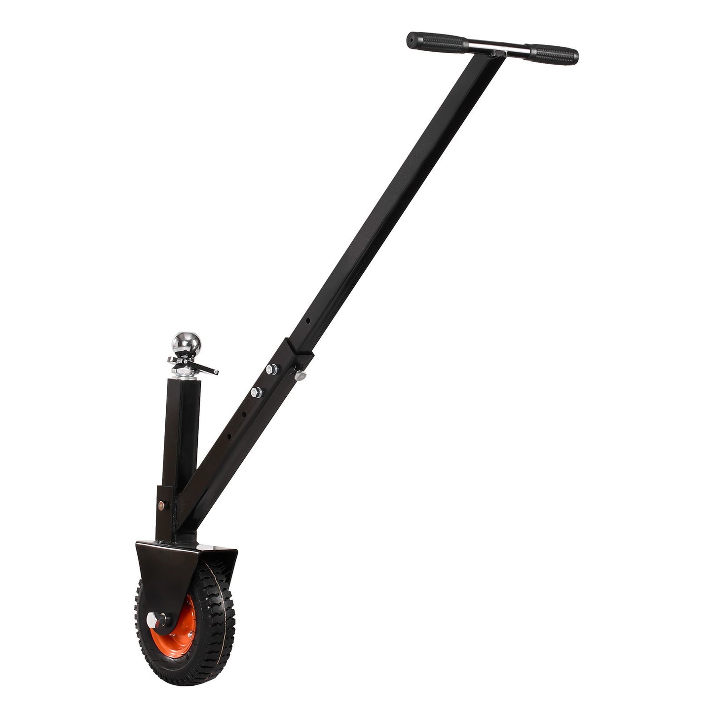 Trailer Dolly, 300lbs Tongue Weight Capacity, 16.5 inch and 22 inch Height Adjustable Trailer Dolly, with 1-7/8 inch and 2 inch Balls, 8.5 inch Pneumatic Rubber Tire, for Moving RV Trailer